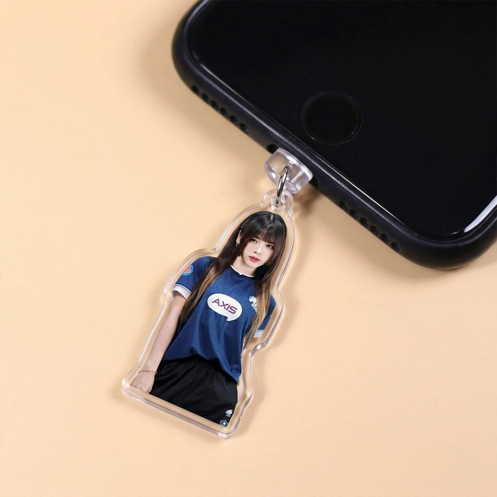 จี้กันฝุ่นโทรศัพท์ อะคริลิค UV สำหรับช่องชาร์จ Type-C iPhone thumbnail 8