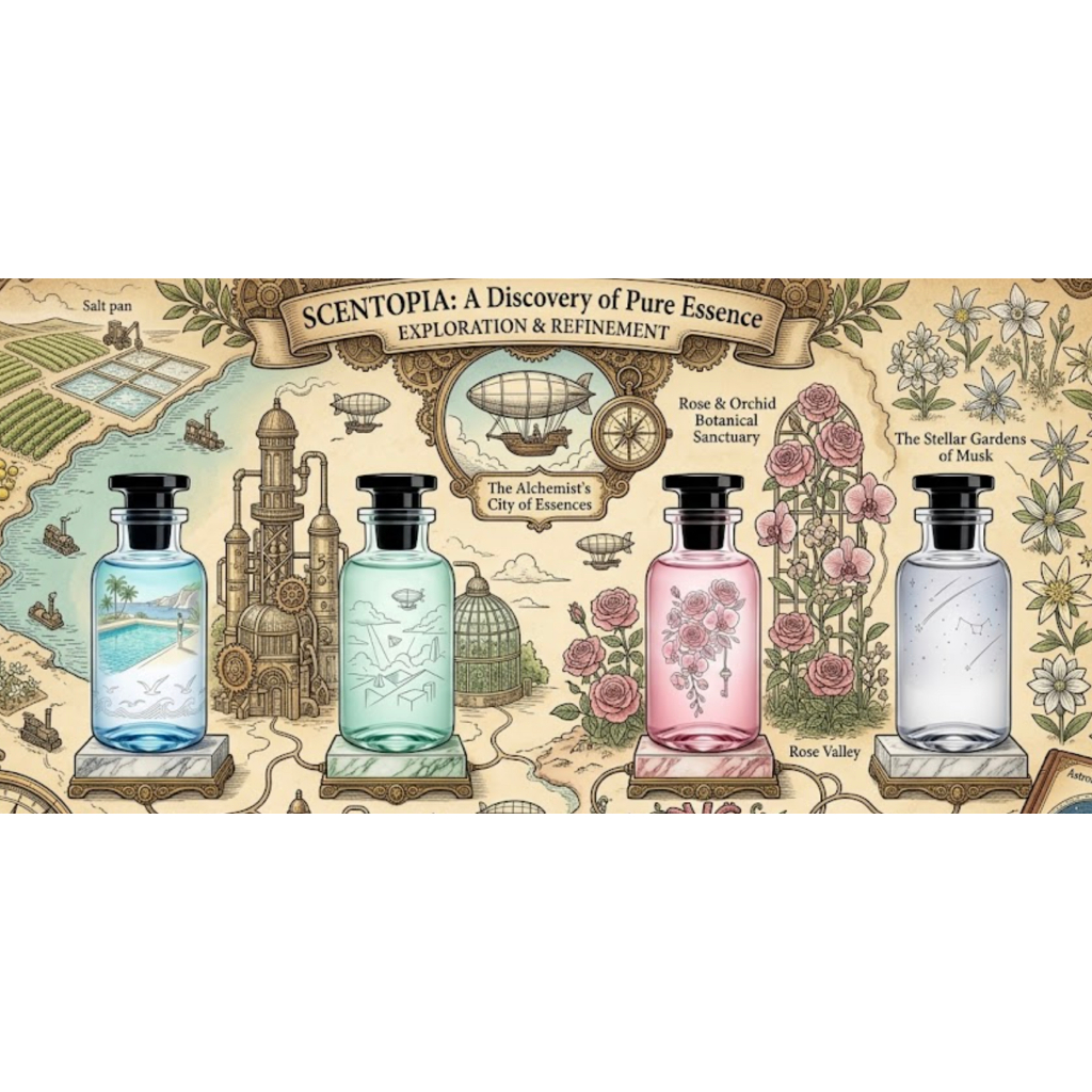 Scentopia - น้ำหอม หลุยส์ LV รวมกลิ่นฮิตทั้งชายและหญิง พร้อมส่งแบบพกพา
