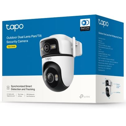 Tapo C545D 2K 3MP ผลิตภัณฑ์ใหม่ Outdoor Dual Lens Pan/Tilt Security Camera