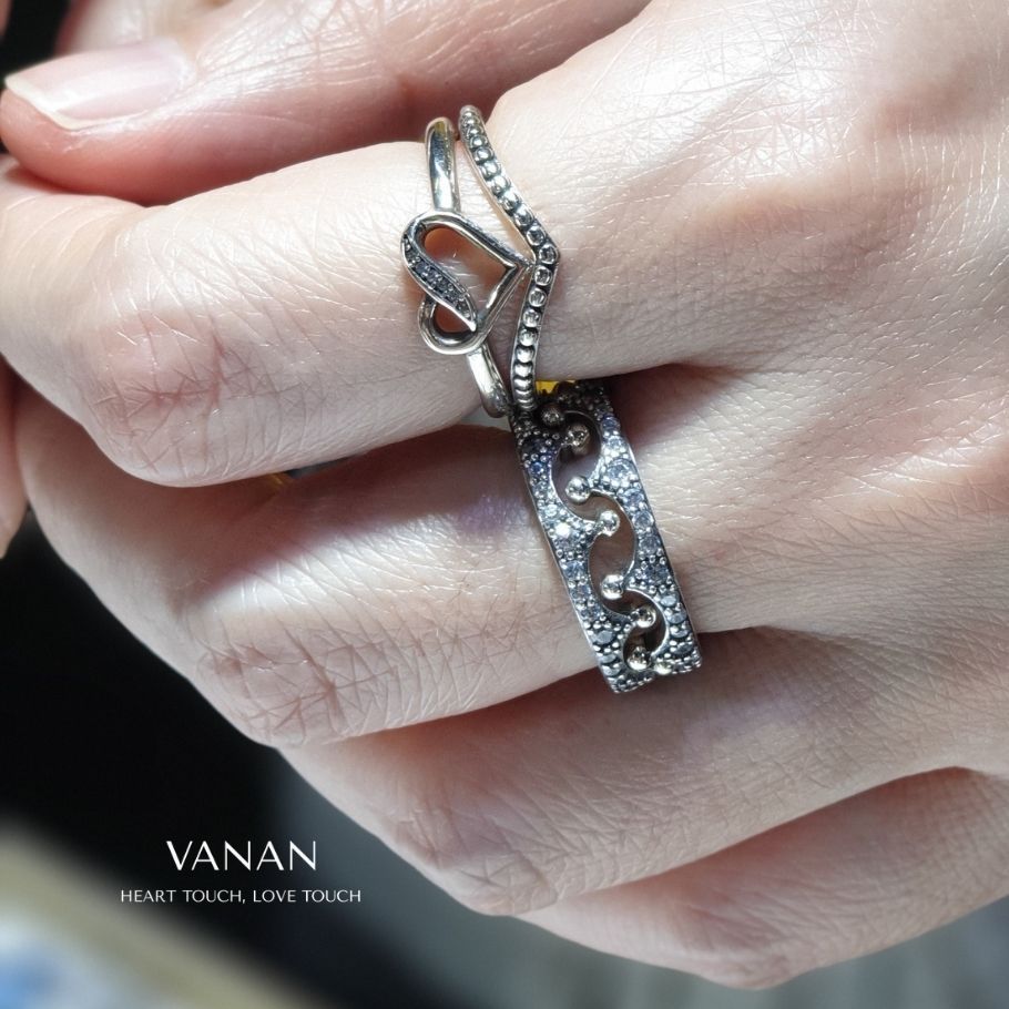 [โละทุน] Vanan แหวนเงินแท้ 925 ดีไซน์ Unique เรียบเท่ มีสไตล์ (ใส่ได้ทุกโอกาส) ราคา ถูกที่สุด ดีลบีเคเค แกลเลอรีภาพที่ 7