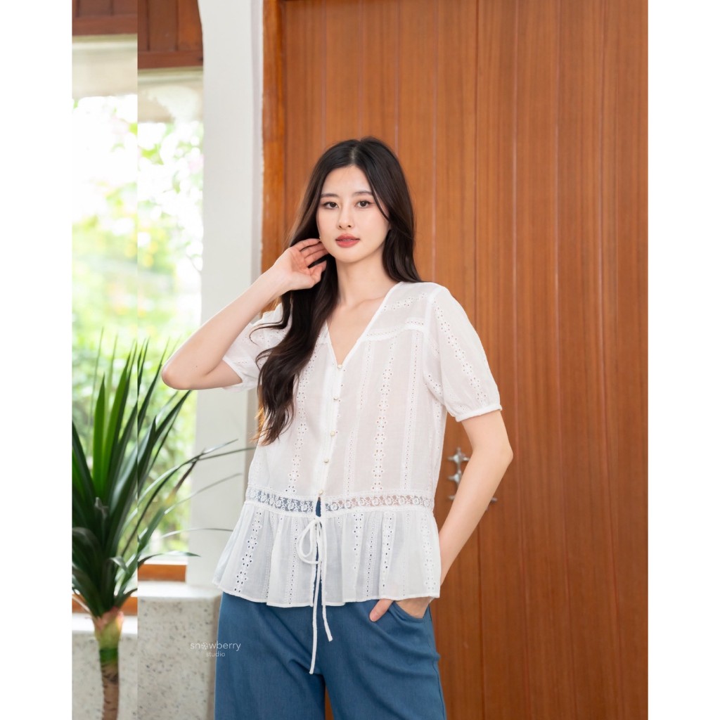 Nile cotton blouse (SNST)