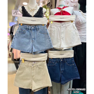 📍พร้อมส่ง📍🇰🇷FSY🇰🇷 62028 Korea basic shorts denim jeans ขาสั้นยีนรุ่นใหม่ทรงสวย