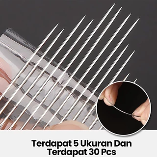 เข็มร้อยด้ายด้วยตนเองสแตนเลส | เครื่องมือเย็บผ้า ทําเอง ประดับด้วยลูกปัด & ในครัวเรือน, ของขวัญงานฝีมือแบบอัตโนมัติและงา