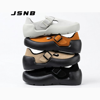 JSNB รองเท้าหนังกลับ Unisex ไซส์ใหญ่ 36-45 รองเท้าส้นแบน ใส่…