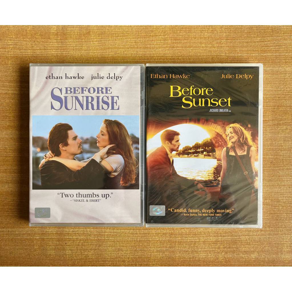 DVD : Before Sunrise, Sunset [มือ 1 ซับไทย] Richard Linklater / Ethan Hawke / Julie Delpy / ดีวีดี ห