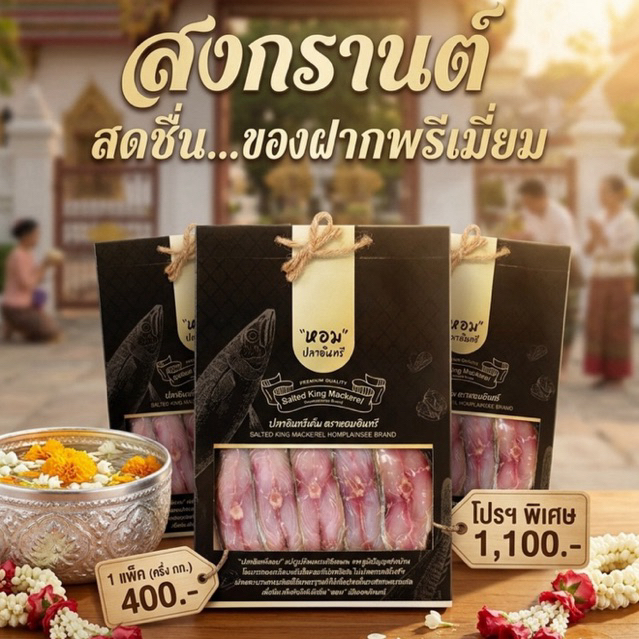 รีวิวปลาอินทรีเค็มหอม “หอมปลาอินทรี” แพ็คลองชิม เนื้อ S+ หอมอร่อย