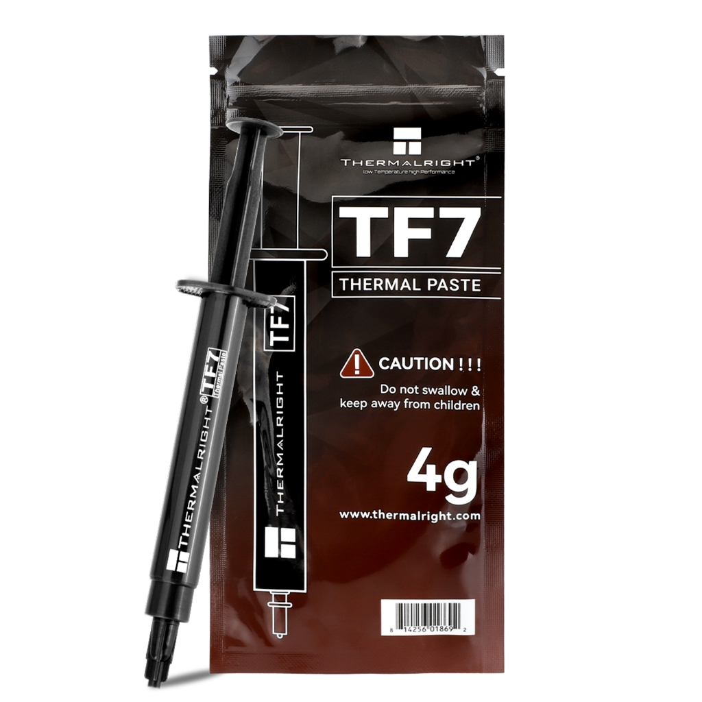 ซิลิโคน CPU Thermalright TF7 4g. Thermal Paste Conductivity 12.8 W/mk ซิลิโคนนำความร้อนซีพียูการ์ดจอ