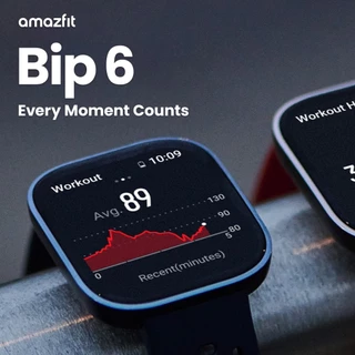 Amazfit Bip 6 Smartwatch สมาร์ทวอทช์ ขนาด 1.97 นิ้ว โหมดกีฬา 140+ BioTracker™ ตรวจจับสุขภาพ 24 ชม. GPS แม่นยำ