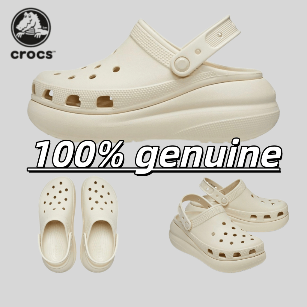 👑100% Genuine👑EVA Puff Leisure Holey Shoes 5.2cm Unisex