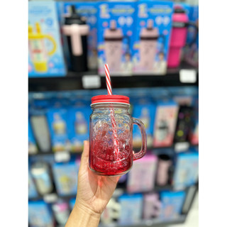 แก้วมัค พร้อมหูจับ มีฝา+หลอด