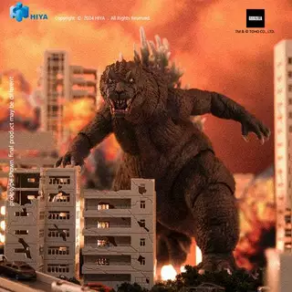 พร้อมส่ง : [HIYA TOYS] 7" [EBG0287] Godzilla Mothra and King Ghidorah: Giant Monsters All-Out Attack (2001)