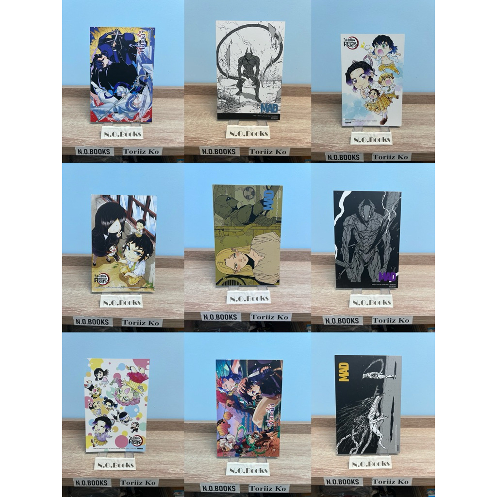 โปสการ์ดสยามอินเตอร์ Siamintercomics โปสการ์ด ประจำเล่มหนังสือการ์ตูน ((ไม่มีหนังสือ)) ชุดที่ 1