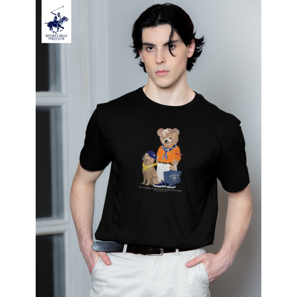 BEVERLY HILLS POLO CLUB  เสื้อยืดคอกลมแขนสั้น รุ่น BNSR497