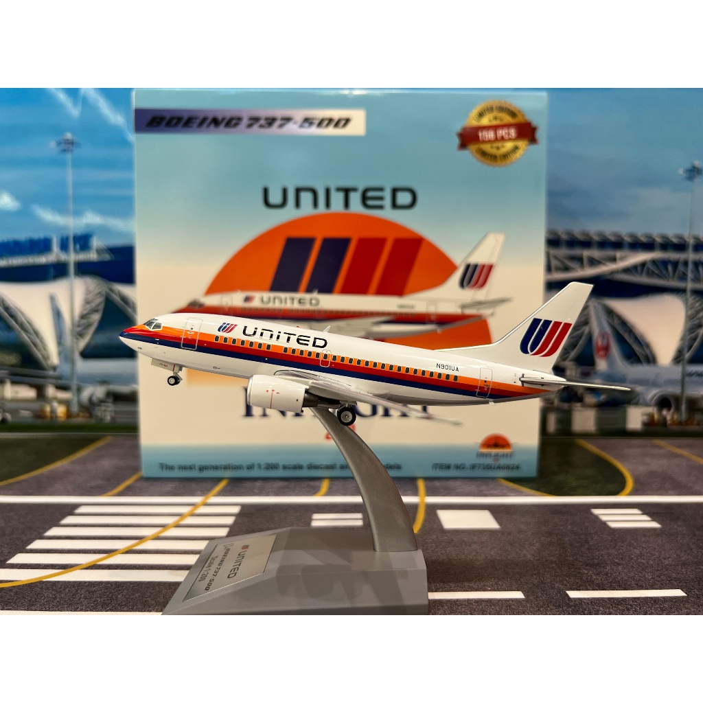 InFlight200 [IF735UA0624] 1:200 United Airlines B737-500 N901UA
