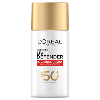 L'OREAL - UV Defender Invisible Fluid SPF50+ PA++++ Long UVA (50 ml.) ครีมกันแดด