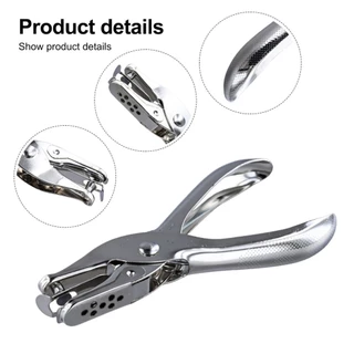 เครื่องเจาะกระดาษแบบ 1 รู Single Hole Punch No.1101 ขนาดรู 6 มม. เจาะกระดาษได้หนาประมาณ 6-8 แผ่น
