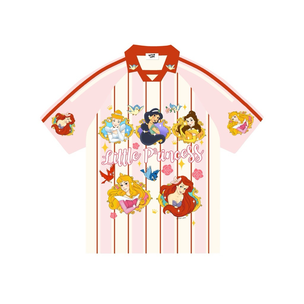 เสื้อ Jersey ผ้ากีฬา QL ลายเจ้าหญิง