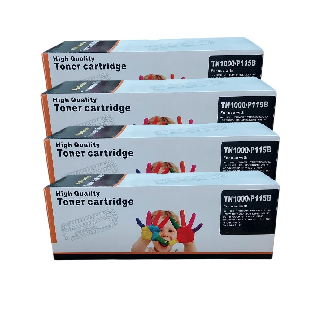 1000 ตลับหมึกเทียบเท่า Brother HL1210W HL1110 DCP1510 MFC1815 DCP1610w MFC1810  TN1000