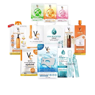 (1ซอง) น้องฉัตร รวมงานซอง มีให้เลือก 5สูตร RATCHA Hya / Vit C/มาส์กหน้าvc