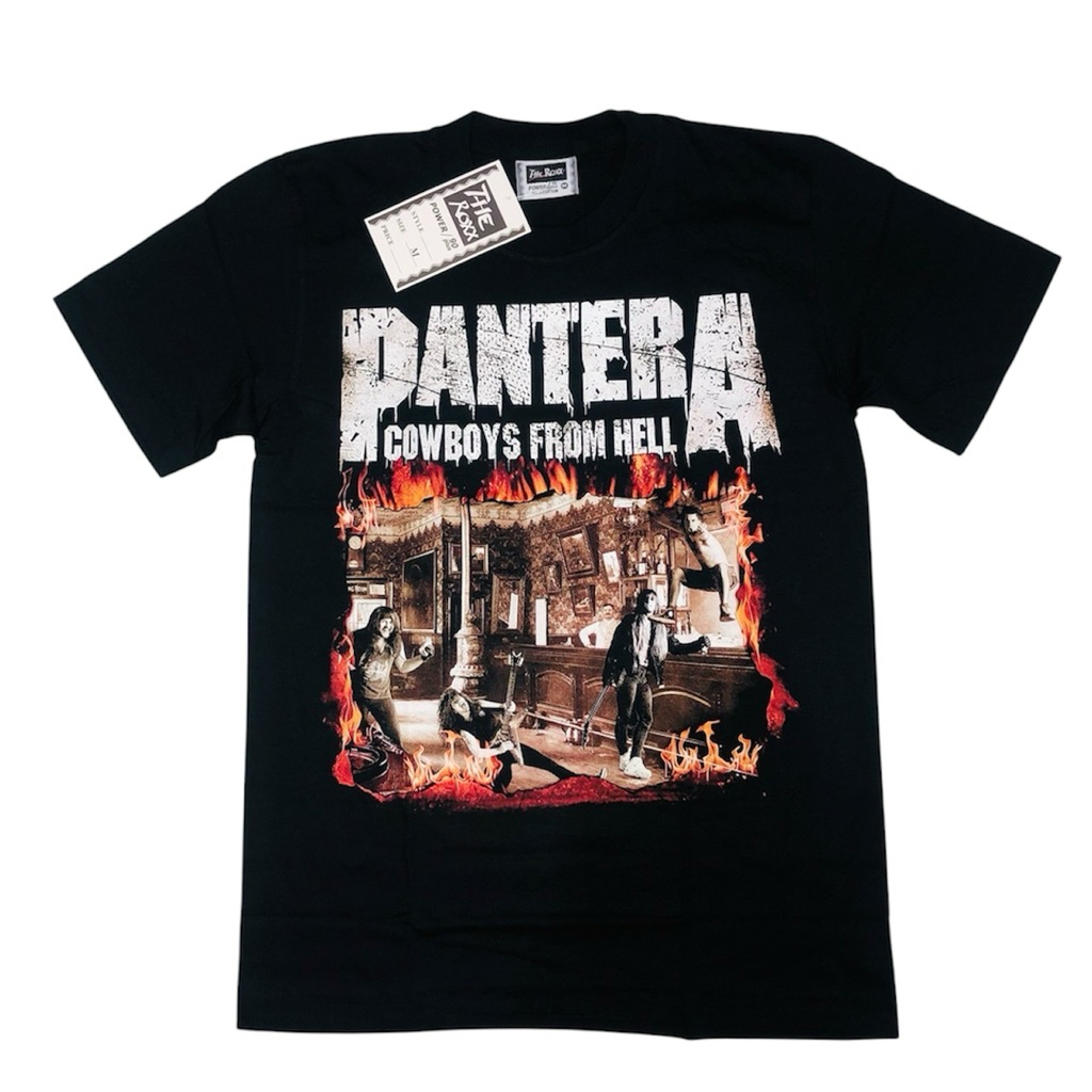เสื้อวง Pantera SP - 372 ป้าย The Roxx