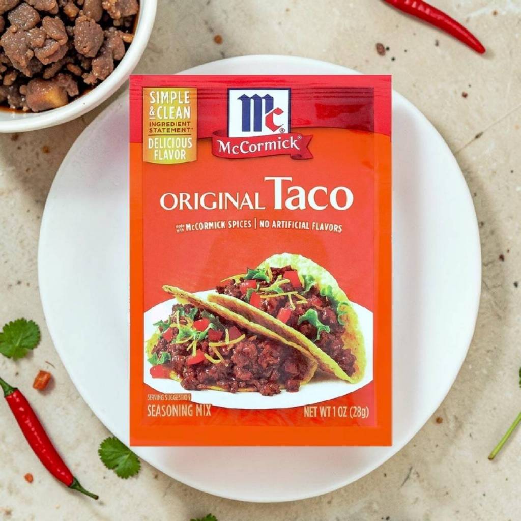 แม็คคอร์มิค ผงปรุงรส ทาโก้ ออริจินัล 28 กรัม - Original Taco Seasoning Mix 28g McCormick® brand