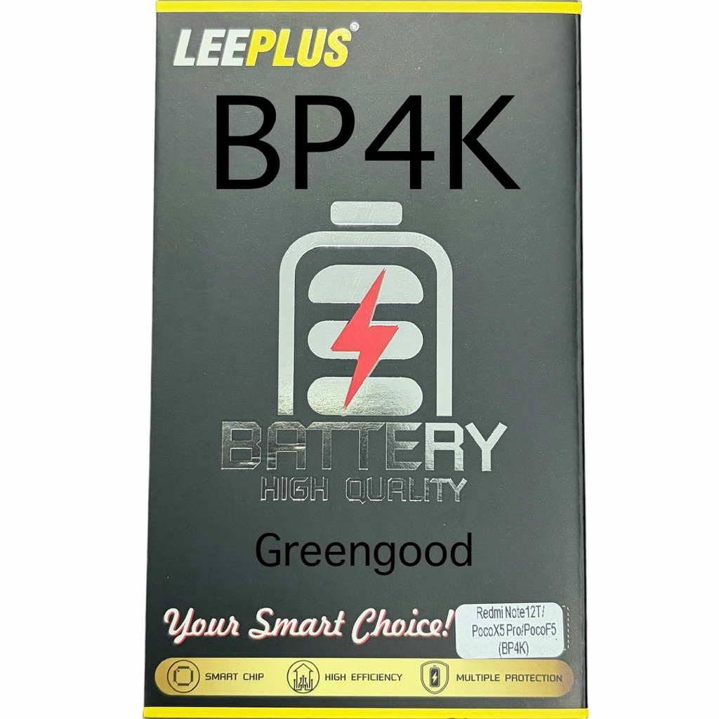 BP4K  Redmi Note12T สำหรับ Redmi Note 12 Pro 5G / poco X5 Pro 5G / Poco F5 5G แบตเตอรี่5000mAh มอก.ประกัน 12 เดือน
