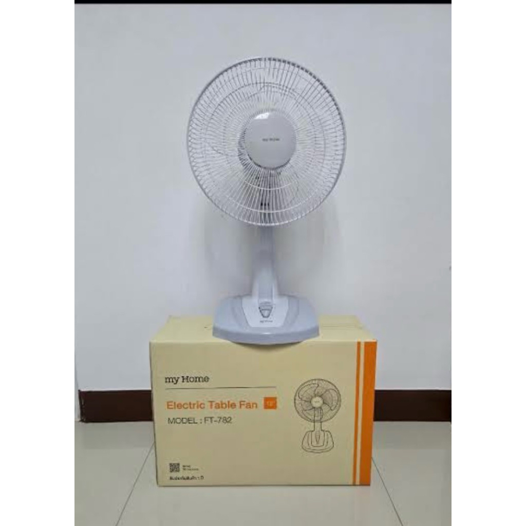 MY HOME พัดลมสไลด์ 16 (คละสี )นิ้ว FS-878 ปรับความสูง-ต่ำได้