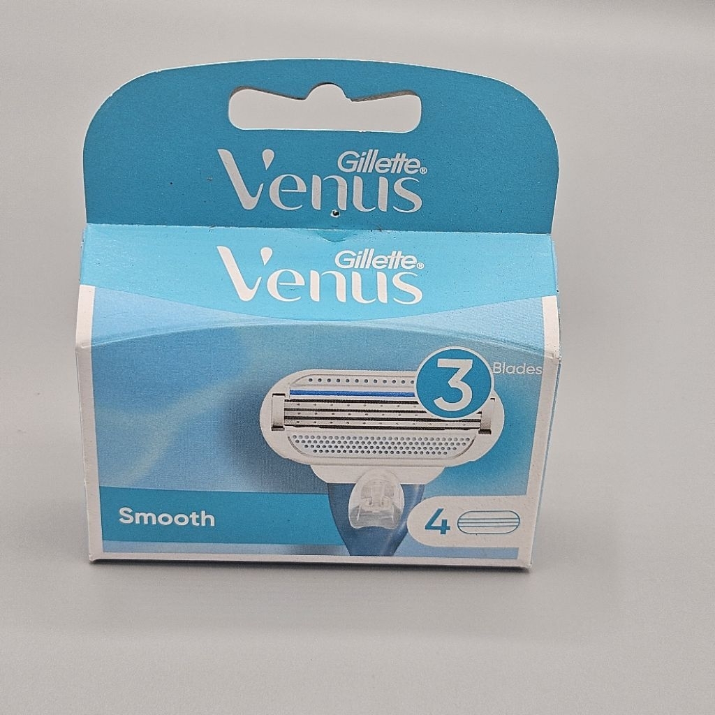 gillette venus smooth ใบมีด แพค4 ของแท้ พร้อมส่งครับ rx2-2