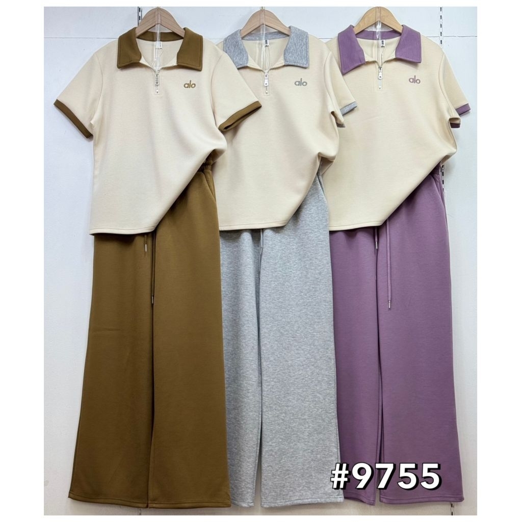 ชุดเซท 2 ชิ้น (มี 2 แบบ หลายสี) Be Chic เสื้อโอเวอร์ไซส์ + กางเกงขายาว ผ้าเนื้อดีงานสวย ชุดใส่เที่ยว