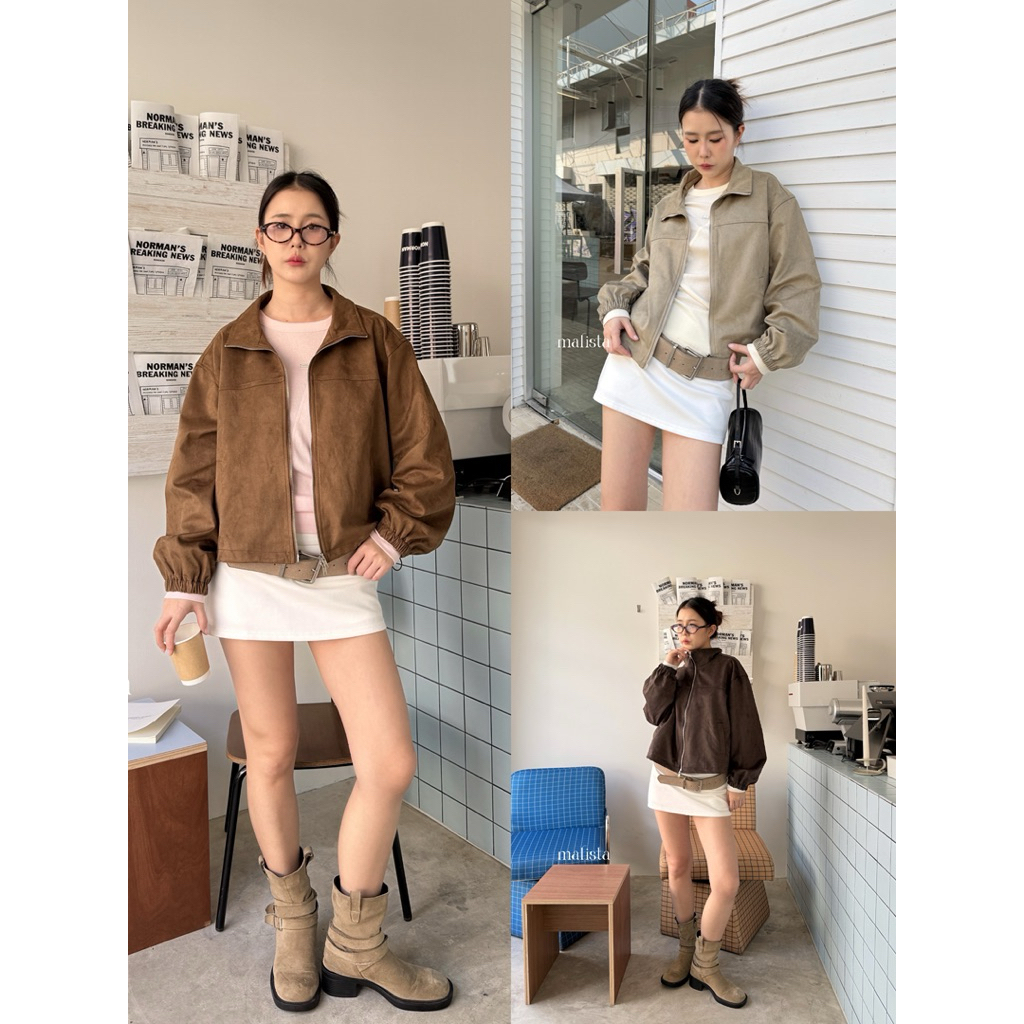 MALISTA - Henna Suede jacket