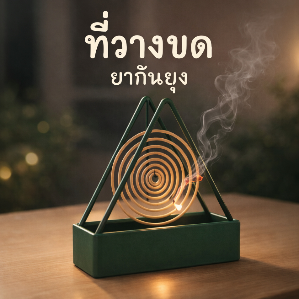 ที่วางขดยากันยุง ที่ใส่ยากันยุง สไตล์โมเดิร์น สำหรับตกแต่งบ้าน ห้องนอน ระเบียง ใช้งานสะดวก