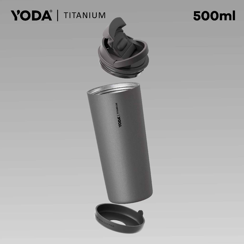 YodaBottle แก้วไทเทเนี่ยมเก็บความเย็น 500 มล