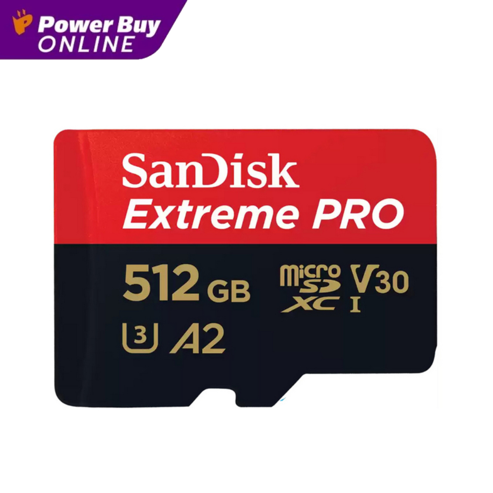 SANDISK Extreme Pro เมมโมรี่การ์ด (512 GB) รุ่น SDSQXCD-512G-GN6MA