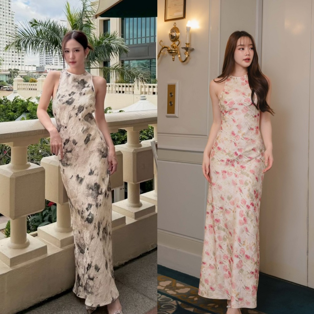 CHANUN  Veyra Dress เดรสแขนกุด (CN-085)