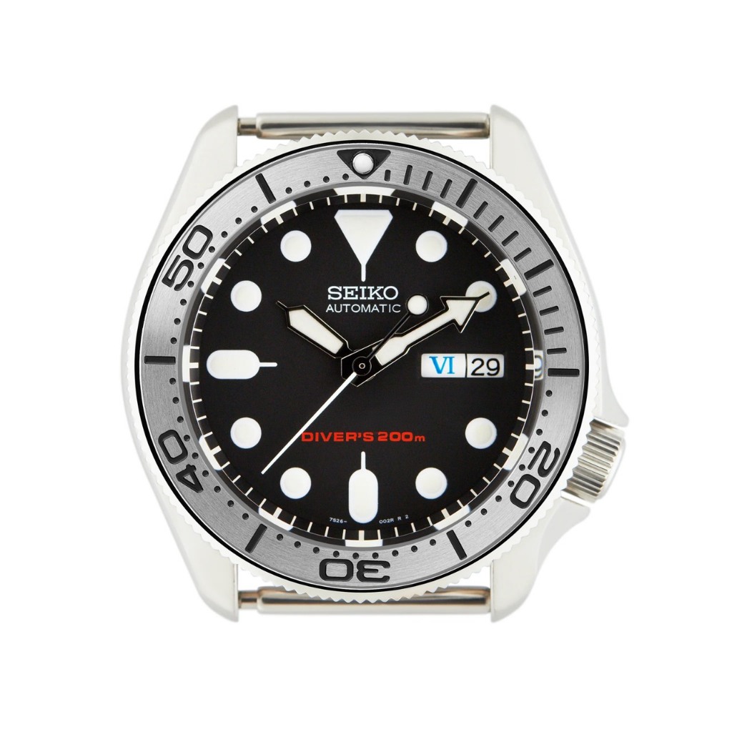 SKX007/SRPD Steel Bezel Insert: SMP style