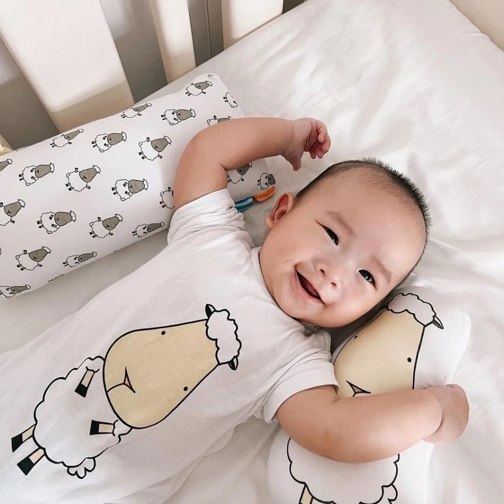 Baa Baa Sheepz أوفرول أطفال نصف كم خيزران Plus — صورة 5