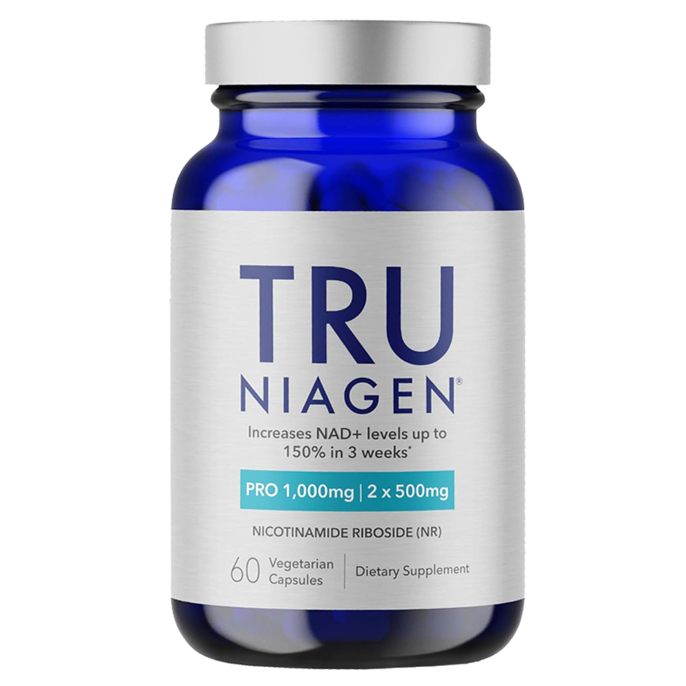 TRU NIAGEN PRO NAD+ 500mg NR ฟื้นฟูเซลล์ สร้างพลังงาน 60 แคปซูล
