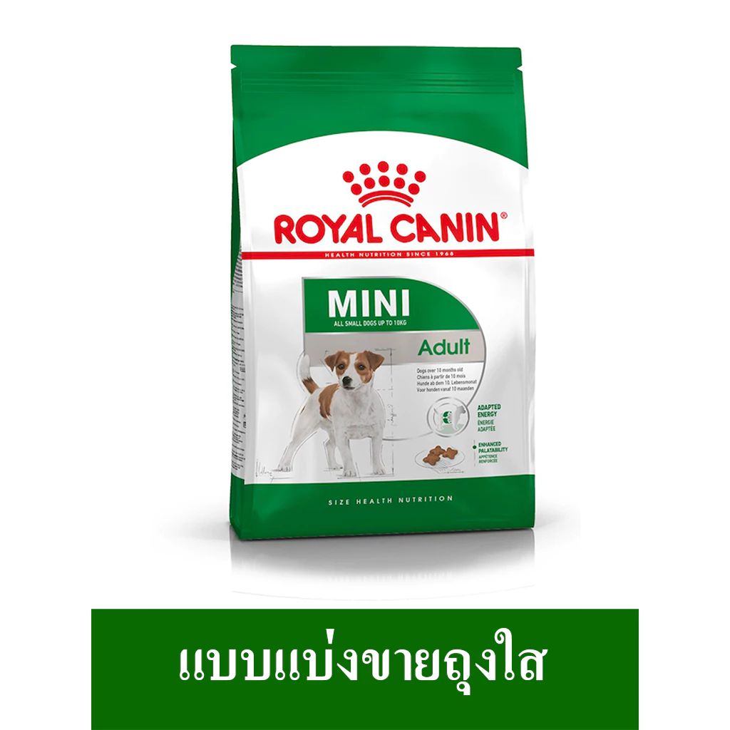 Royal Canin MINI ADULT Repack อาหารสุนัขโต พันธุ์เล็ก (แบบเม็ด) แบ่งขาย