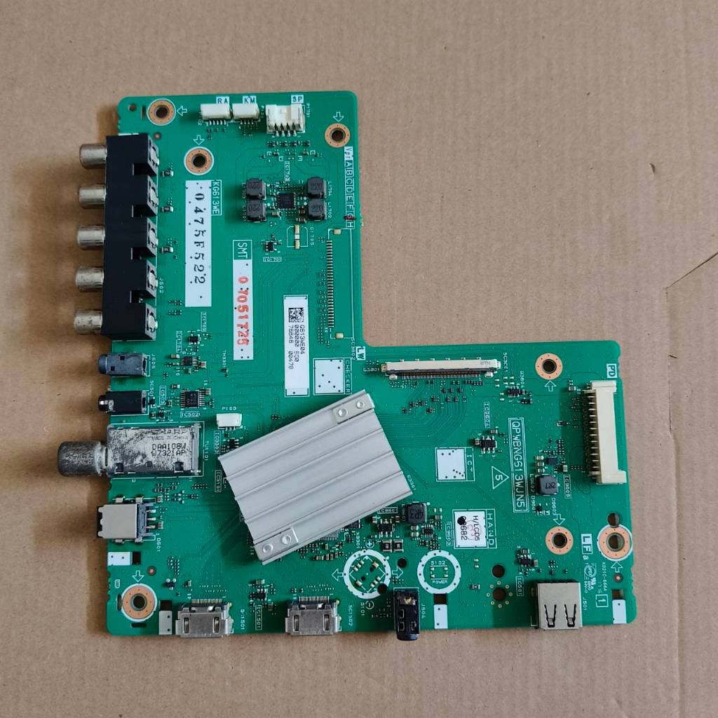 #Sharp เมนบอร์ด Mainboard พาร์ท QPWBNG613WJN5 สำหรับรุ่น LC-40SA5500X, LC-45SA5500X, LC-50SA5500X ขอ