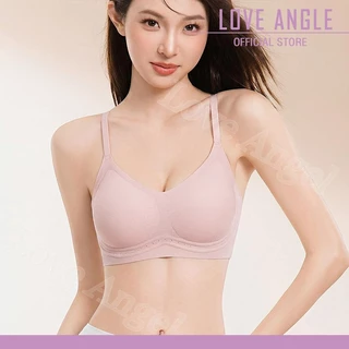 Love Angel บราเจลลี่สำหรับผู้หญิง ไร้ตะเข็บ นุ่มสบายผิว ระบายอากาศได้ดี ไม่มีโครง บราดันทรง ให้การรองรับที่นุ่มนวล 2601
