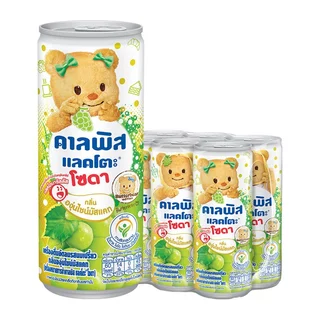 Calpis คาลพิส แลคโตะ สูตรน้ำตาลน้อยกว่า ขนาด 245 มล. แพ็ค 6 กระป๋อง มี 3 รสชาติ | รสออริจินัล / รสพีชซากุระ / รสองุ่นเคั