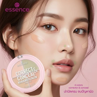 (NEW) essence CORRECT & CONCEAL colour correcting palette 10 คอนซีลเลอร์ คอเรคเตอร์ ปกปิดรอยดำ