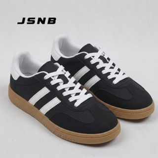 JSNB [สินค้าขายดี] ส่งฟรี รองเท้าผ้าใบ Unisex ไซส์ใหญ่ 36-45…