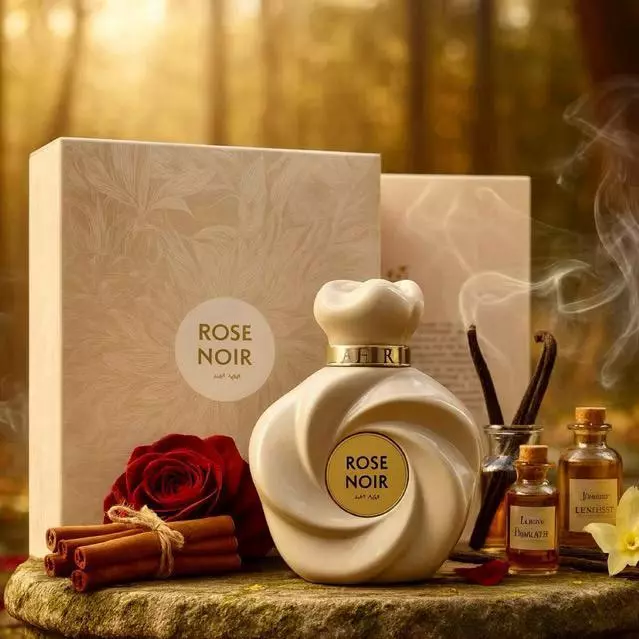 Ahmed Al Maghribi Rose Noir 75ml EDP น้ำหอมผู้หญิง กลิ่นกุหลาบหรู หอมติดทน Floral Arabic Perfume Women