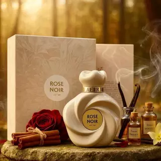 Ahmed Al Maghribi Rose Noir 75ml EDP น้ำหอมผู้หญิง กลิ่นกุหลาบหรู หอมติดทน Floral Arabic Perfume Women