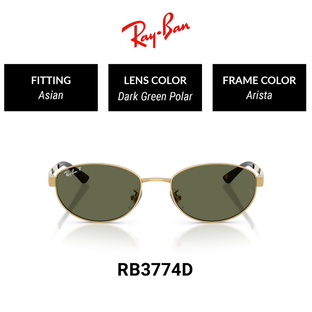 RAY-BAN 0RB3774D 001/9A55 55 - Sunglasses