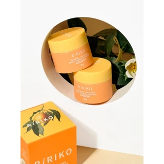 RIRIKO VITAMIN-INFUSED SMOOTHING LIP MASK APRICOT - ริริโกะ วิตามิน อินฟิวส์ สมูทติ้ง ลิป มาส์ก แอปริคอต 8g