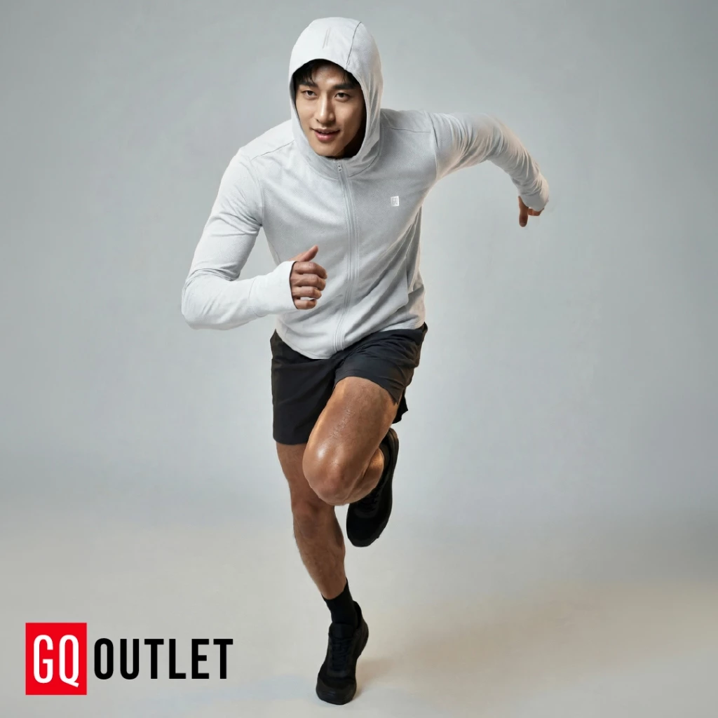 GQ Everyday Running & Training UV Men Jacket เสื้อแจ็คเก็ตกัน UV UPF50+ thumbnail 4