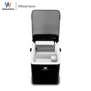 Worldtech เครื่องทำน้ำแข็ง อัตโนมัติ ฟรี ที่ตักน้ำแข็ง รุ่น WT-IM600A ทำน้ำแข็งใน 6-9 นาที ประกัน1ปี