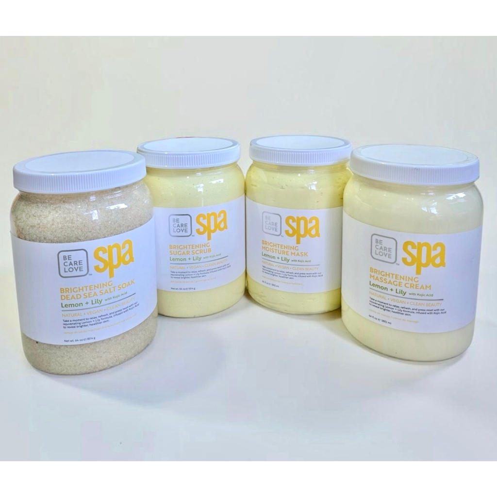 BCL Spa Lemon Lily 64oz. แบบเซต4สเตปและแยกชิ้น ไม่มีกล่องBox set ของแท้นำเข้าจากUSA.🇺🇸พร้อมส่ง